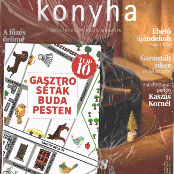 MAGYAR KONYHA - 2025. DECEMBER - ÉDES KARÁCSONY (49. ÉVF. 12. SZÁM) + GASZTRO SÉ