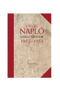 A TELJES NAPLÓ 1952-53