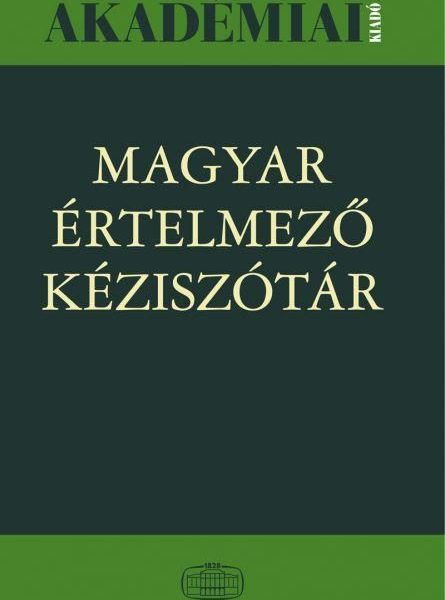 MAGYAR ÉRTELMEZŐ KÉZISZÓTÁR + NET