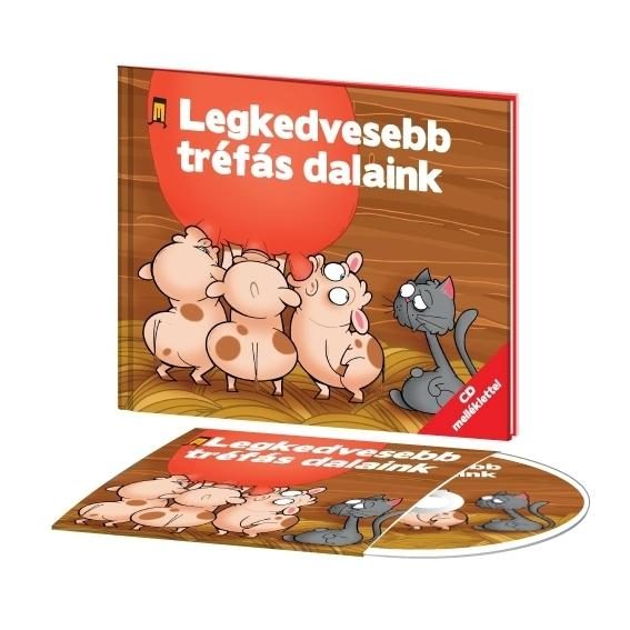 LEGKEDVESEBB TRÉFÁS DALAINK - KÖNYV + CD
