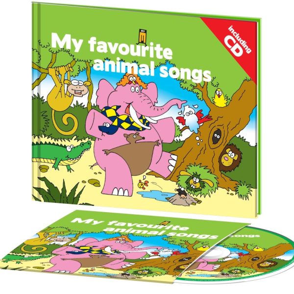 MY FAVOURITE ANIMAL SONGS - KÖNYV + CD
