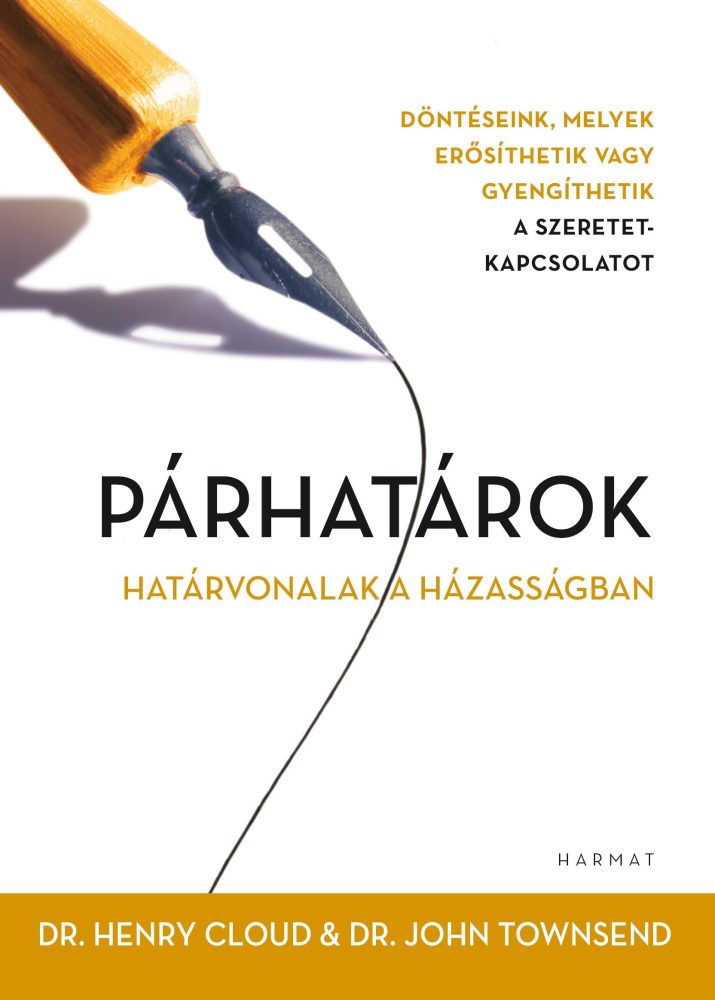 PÁRHATÁROK - HATÁRAINK A HÁZASSÁGBAN