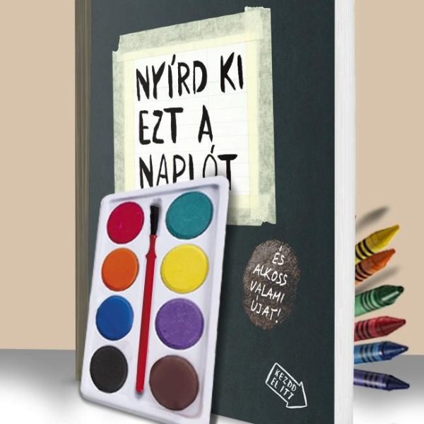 NYÍRD KI EZT A NAPLÓT + PINGÁLÓSZETT EGY CSOMAGBAN