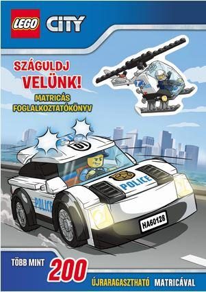 SZÁGULDJ VELÜNK! - MATRICÁS FOGL. - LEGO CITY