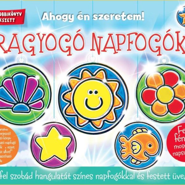 RAGYOGÓ NAPFOGÓK - AHOGY ÉN SZERETEM! KREATÍV HOBBIKÖNYV + JÁTÉKKÉSZLET