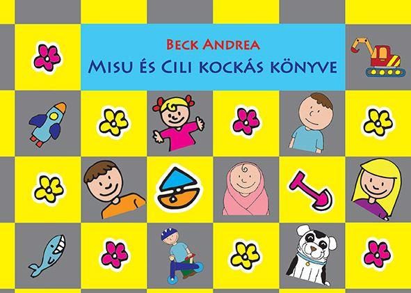 MISU ÉS CILI KOCKÁS KÖNYVE - SÁRGA-SZÜRKE