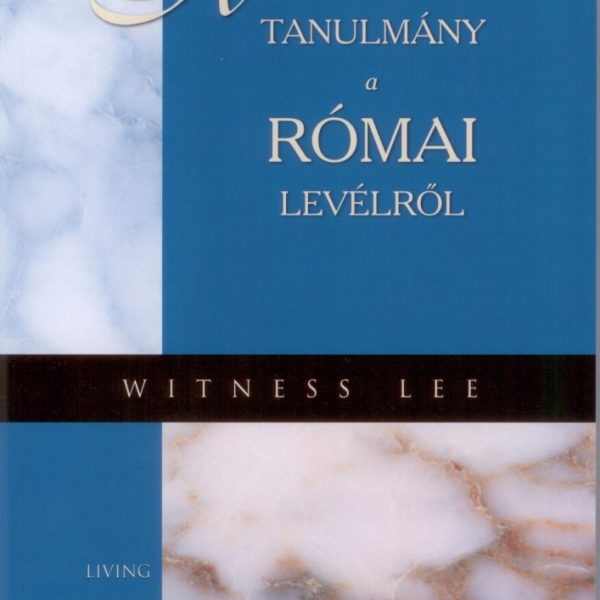 KRISTÁLYOSÍTÁSI TANULMÁNY A RÓMAI LEVÉLRŐL