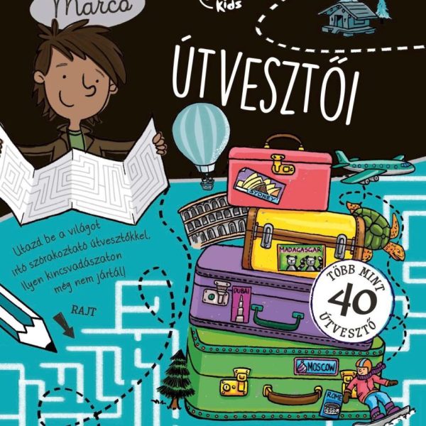 MARCO ÚTVESZTŐI - LONELY PLANET FOGLALKOZTATÓ KÖNYV