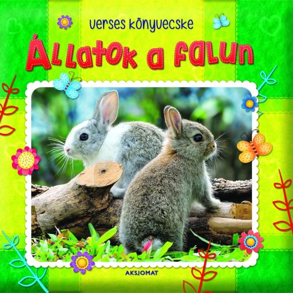 ÁLLATOK A FALUN - VERSES KÖNYVECSKE