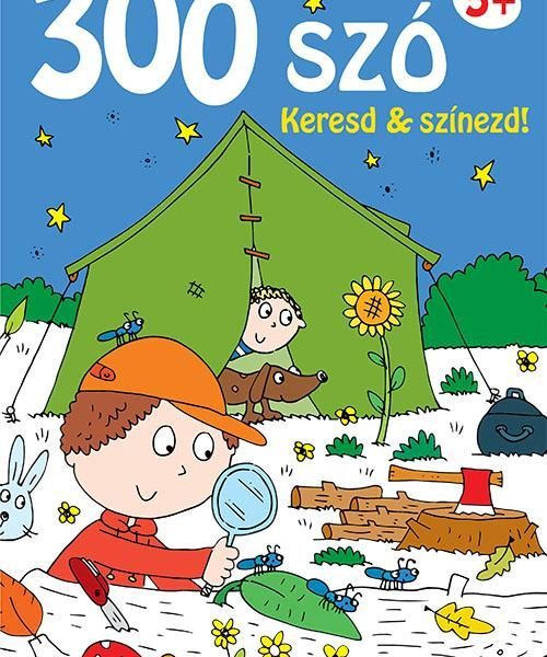 300 SZÓ KERESD ÉS SZÍNEZD! 5+