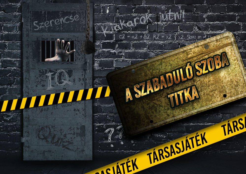 A SZABADULÓSZOBA TITKA - TÁRSASJÁTÉK