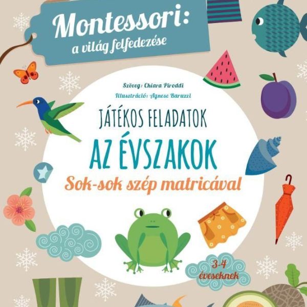JÁTÉKOS FELADATOK - AZ ÉVSZAKOK (MONTESSORI: A VILÁG FELFEDEZÉSE)