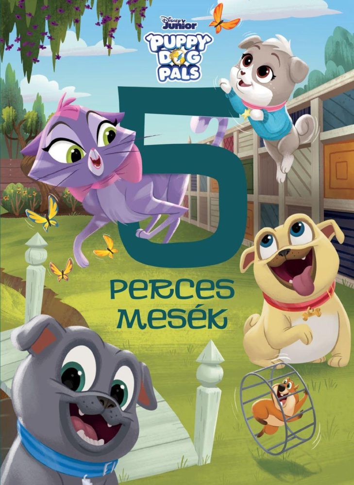 DISNEY JUNIOR PUPPY DOG PALS - 5 PERCES MESÉK