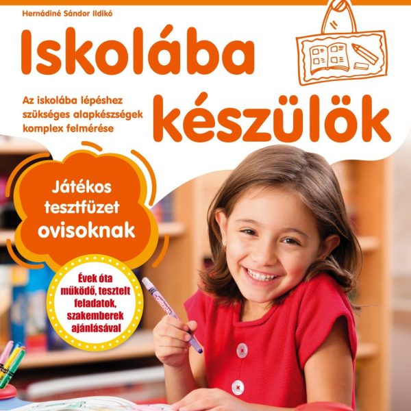 ISKOLÁBA KÉSZÜLÖK - JÁTÉKOS TESZTFÜZET OVISOKNAK