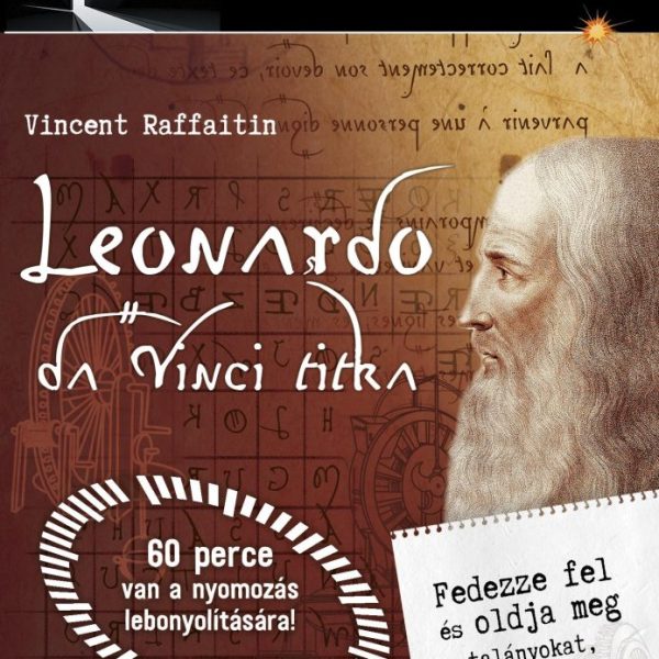 LEONARDO DA VINCI TITKA - ESCAPE GAME ZSEBKÖNYV