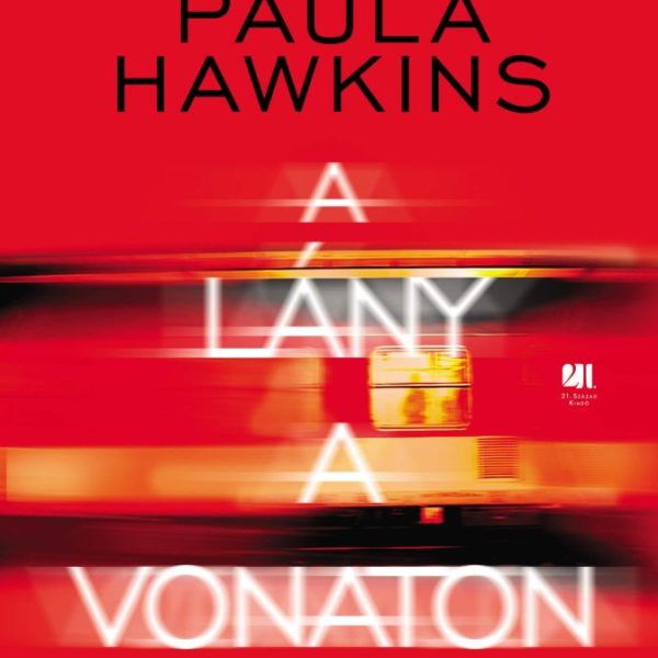 A LÁNY A VONATON - KÖTÖTT (PIROS)