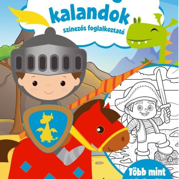 VAGÁNY KALANDOK - SZÍNEZŐS FOGLALKOZTATÓ