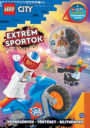 LEGO CITY - EXTRÉM SPORTOK + AJÁNDÉK MINIFIGURÁVAL
