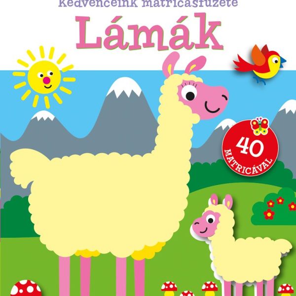 LÁMÁK - KEDVENCEINK MATRICÁSFÜZETE