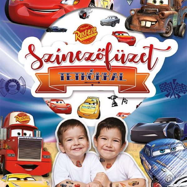 SZÍNEZŐFÜZET TETKÓKKAL - VERDÁK 3.