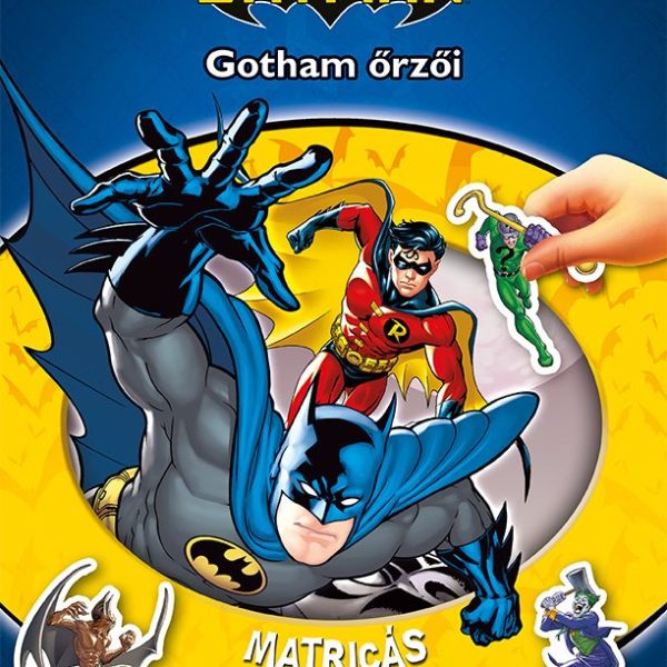 BATMAN - GOTHAM ŐRZŐI (MATRICÁS MÓKAFÜZET)