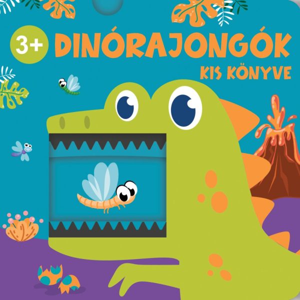 DINÓRAJONGÓK KIS KÖNYVE 3+ (LAPOZÓ)