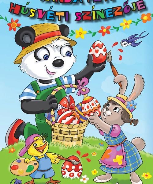 HÚSVÉTI SZÍNEZŐ - PANDA PETI