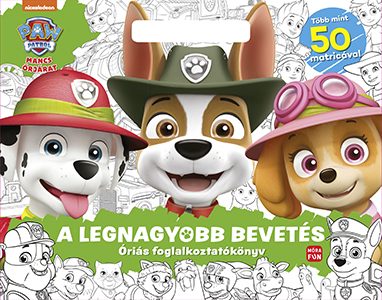 MANCS ŐRJÁRAT - A LEGNAGYOBB BEVETÉS - ÓRIÁS FOGLALKOZTATÓKÖNYV