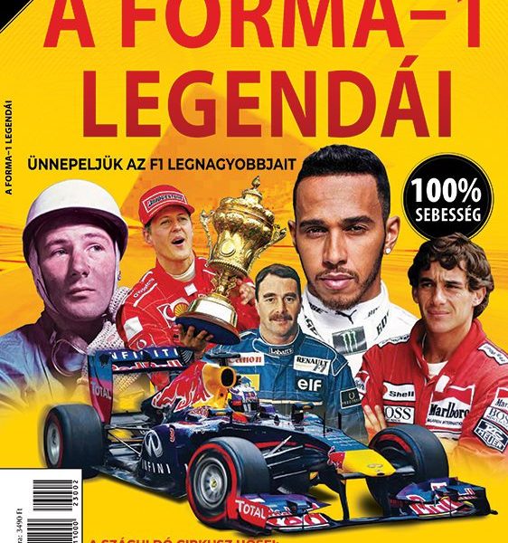 A FORMA-1 LEGENDÁI - FÜLES BOOKAZINE (2023/02.)