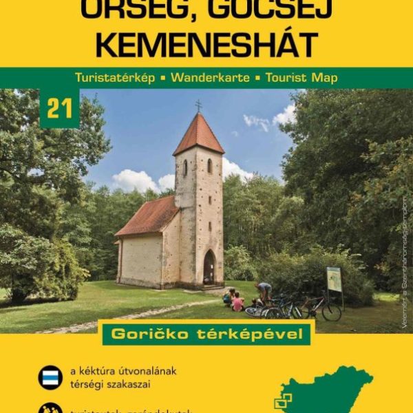 ŐRSÉG, GÖCSEJ, KEMENESHÁT TURISTATÉRKÉP
