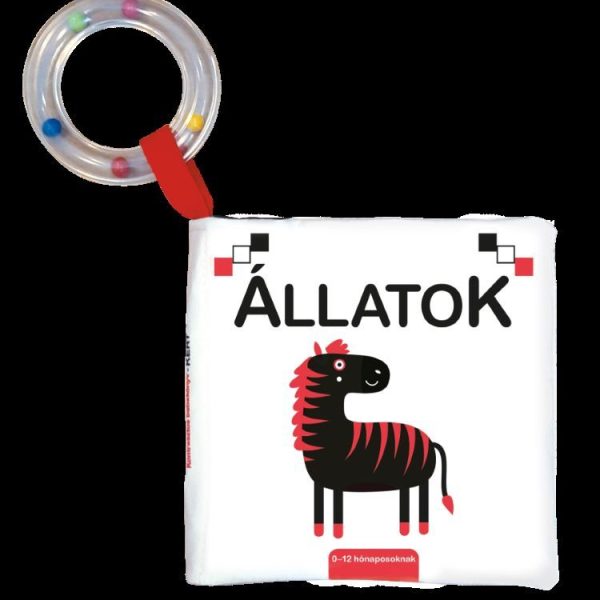 ÁLLATOK - KONTRASZTOS BABAKÖNYV