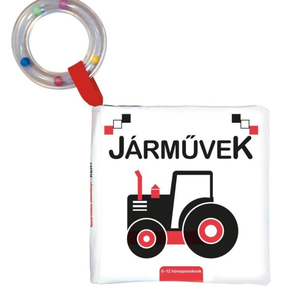 JÁRMŰVEK - KONTRASZTOS BABAKÖNYV
