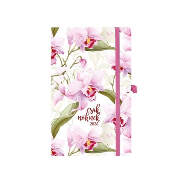 NŐI NAPTÁR A5 HETI ORCHIDEA 2026