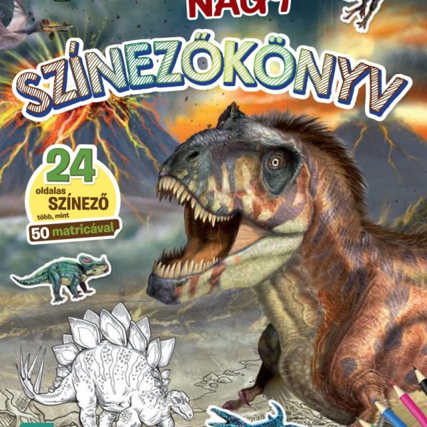 DINOSZAURUSZOK, NAGY SZÍNEZŐKÖNYV
