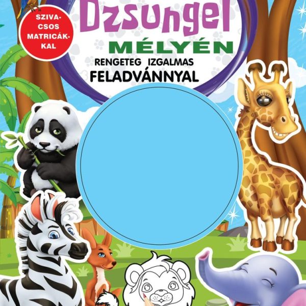 A DZSUNGEL MÉLYÉN - RENGETEG IZGALMAS FELADVÁNNYAL