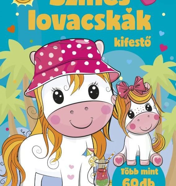 SZÍNES LOVACSKÁK KIFESTŐ