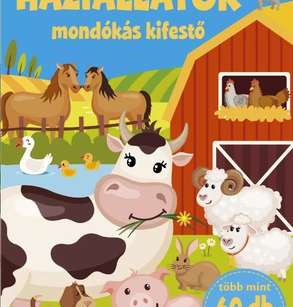 HÁZIÁLLATOK - MONDÓKÁS KIFESTŐ