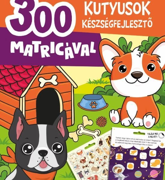 KUTYUSOK KÉSZSÉGFEJLESZTŐ 300 MATRICÁVAL
