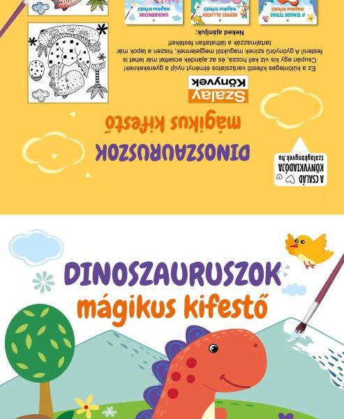 DINOSZAURUSZOK MÁGIKUS KIFESTŐJE