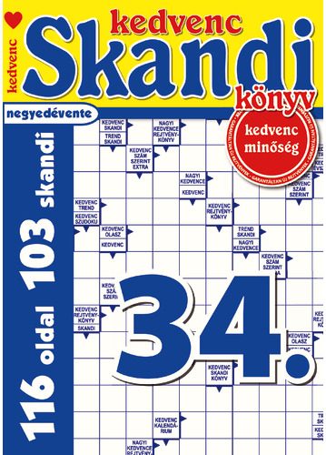 KEDVENC SKANDI KÖNYV 34.