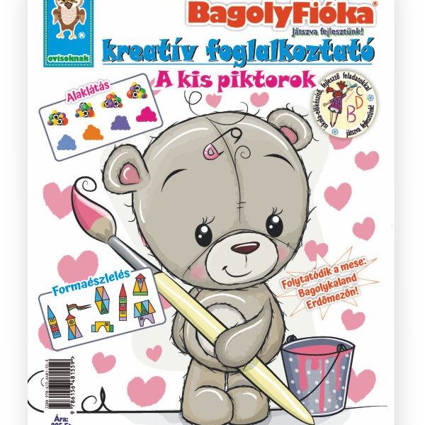 BAGOLYFIÓKA KREATÍV FOGLALKOZTATÓ FÜZET - A KIS PIKTOROK