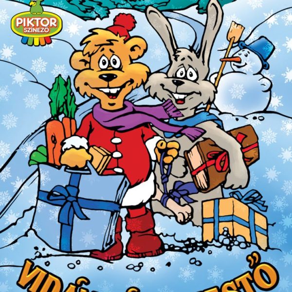 VIDÁM TÉLI KIFESTŐ - PIKTOR SZÍNEZŐ