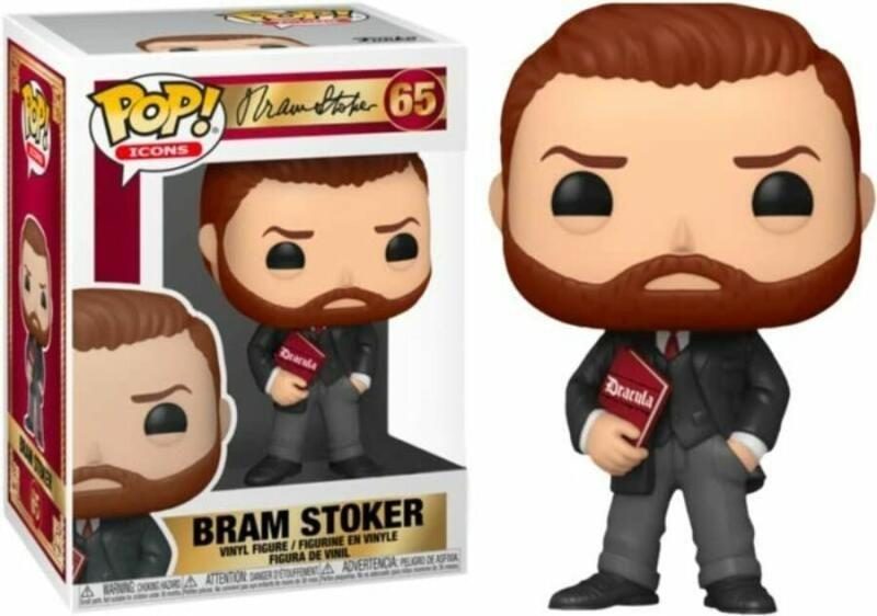 FUNKO POP! BRAM STOKER WITH BOOK FIGURA #65