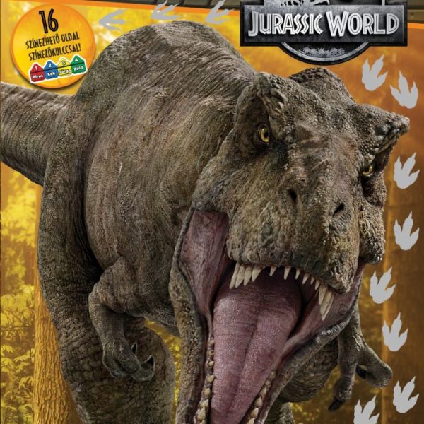 JURASSIC WORLD - SZÁMOS SZÍNEZŐ