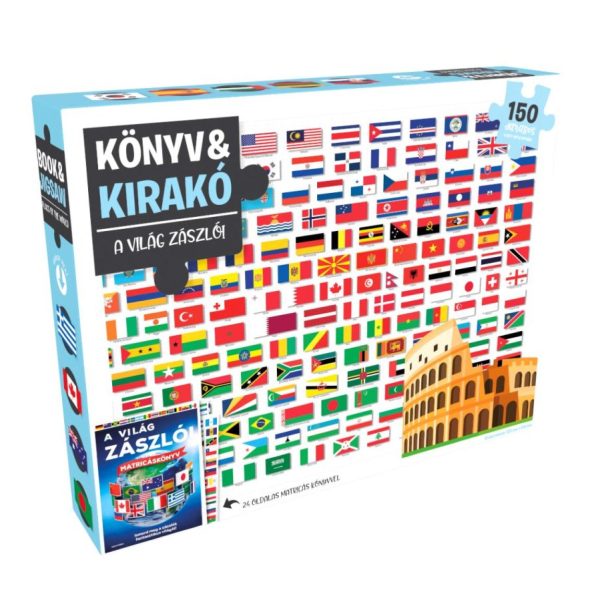 A VILÁG ZÁSZLÓI - KÖNYV & KIRAKÓ