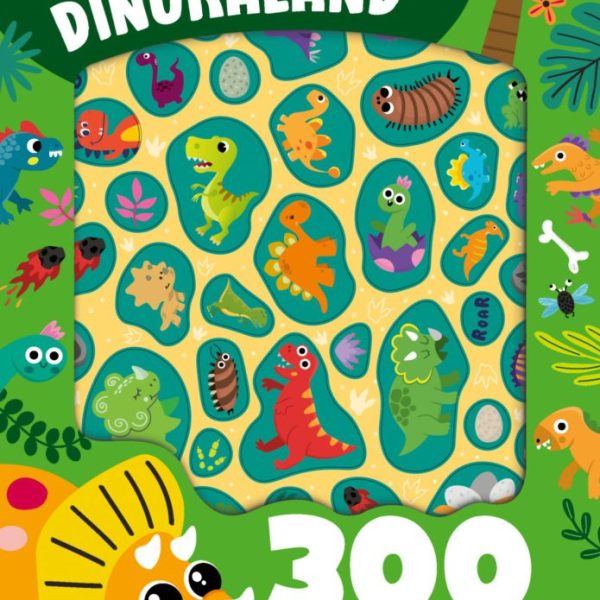 DINÓKALAND - 300 RAGYOGÓ MATRICÁVAL