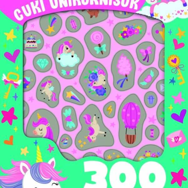 CUKI UNIKORNISOK - 300 RAGYOGÓ MATRICÁVAL