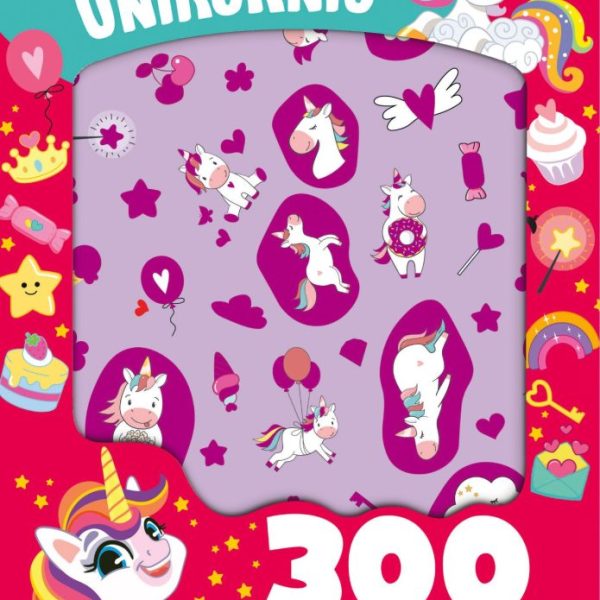 UNIKORNIS - 300 HOLOGRAMOS MATRICÁVAL