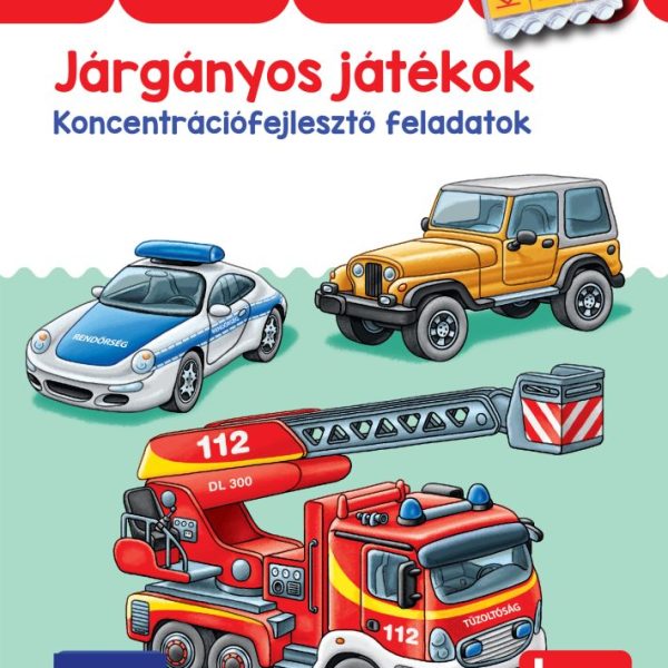 JÁRGÁNYOS JÁTÉKOK - KONCENTRÁCIÓ FEJLESZTŐ FELADATOK BANBINOLÜK(  LDI-144 )