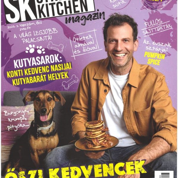 FÖRDŐS ZÉ - STREET KITCHEN MAGAZIN 2025/3. ŐSZ (ŐSZI KEDVENCEK ÚJRATÖLTVE)